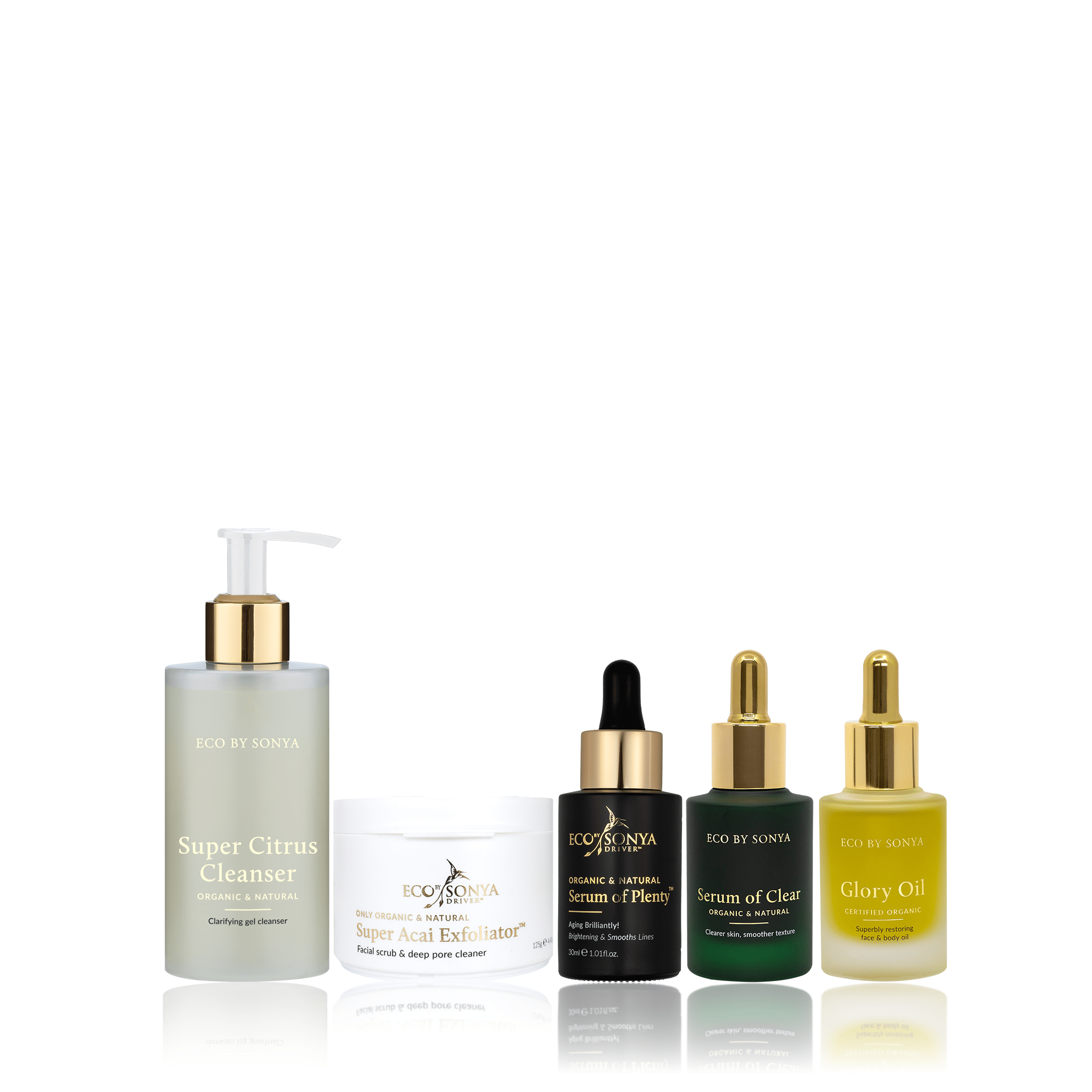 Products designed to resurface your skin and brighten pigmentation or discolouration.