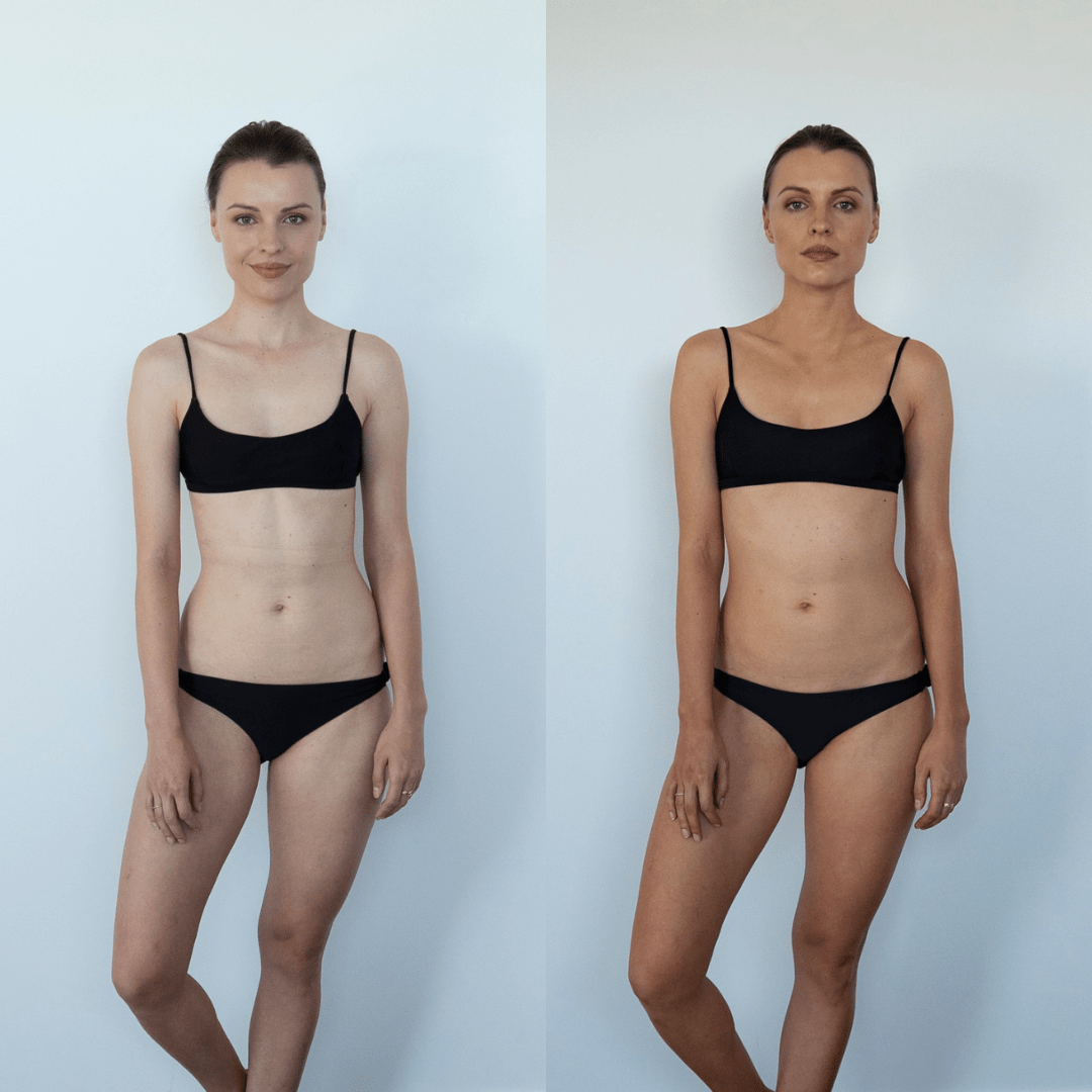 Hempitan Body Tan Water - Eco By Sonya Driver natural best tanning water full body before after